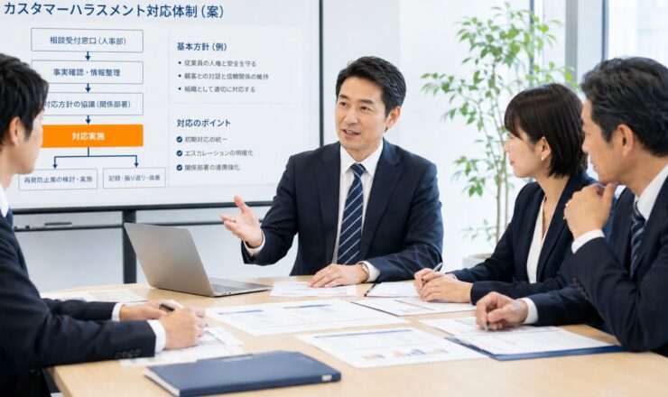 カスタマーハラスメント対策研修・コンサルティング